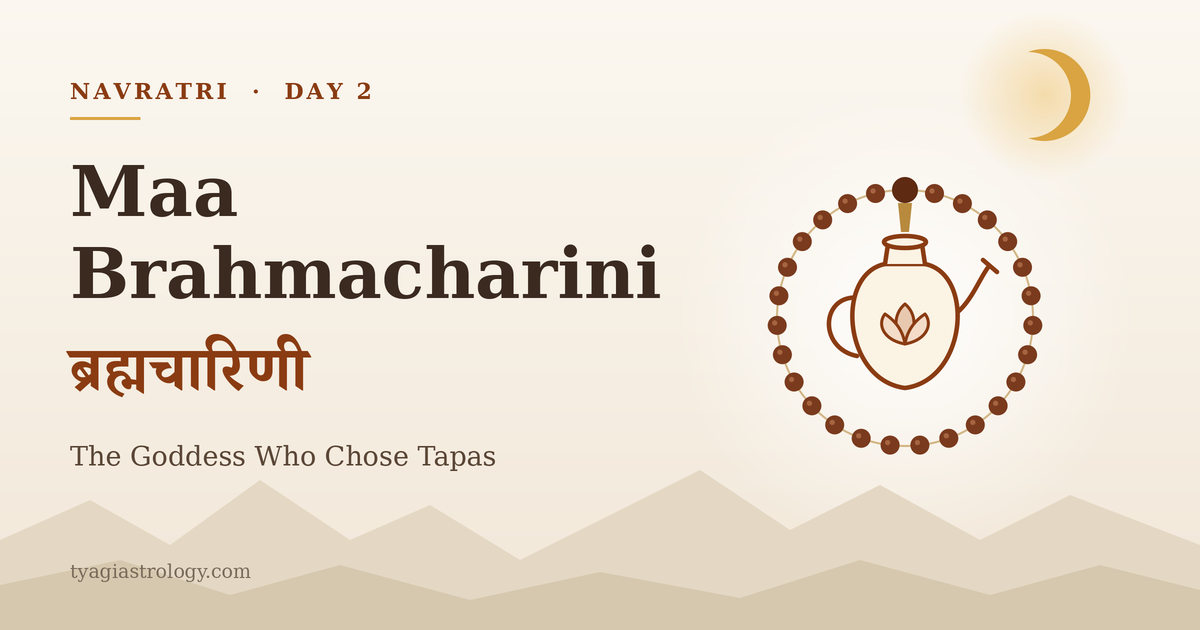 Maa Brahmacharini Day 2 Navratri